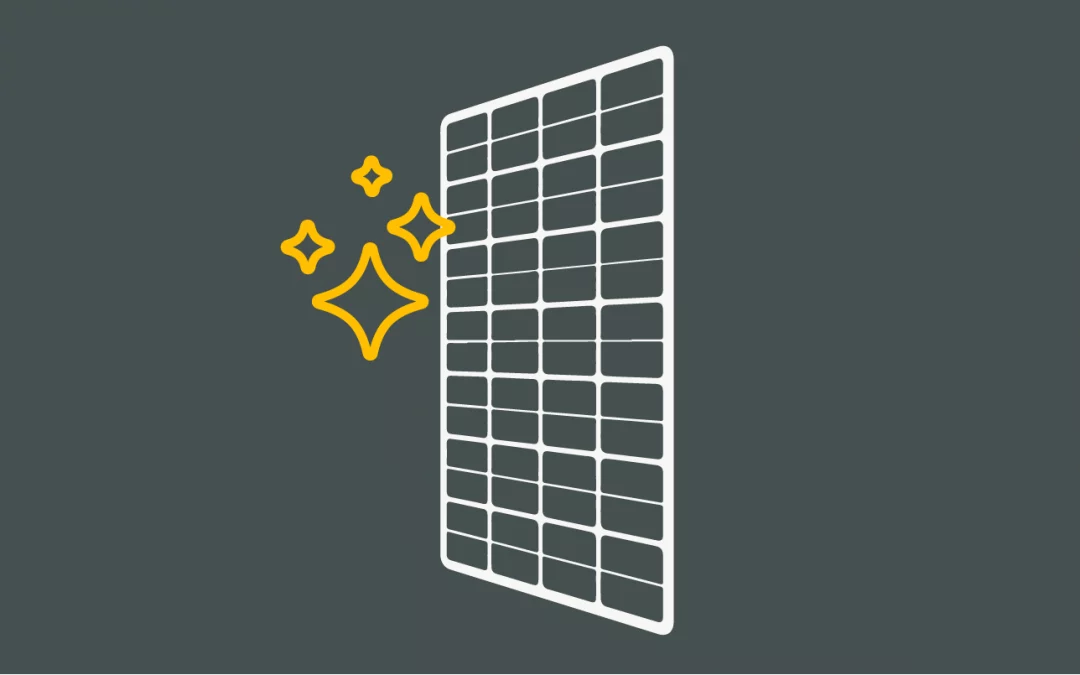 Reinigung der Solar Fabrik Module