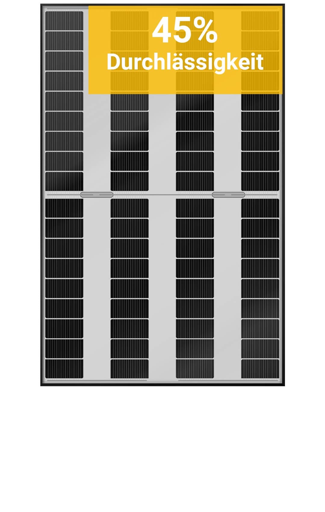Product image front view project module S4 Trend White Project
