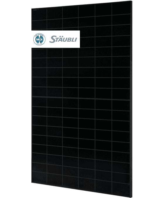 Modulo Mono S4 BC Black con logo Stäubli
